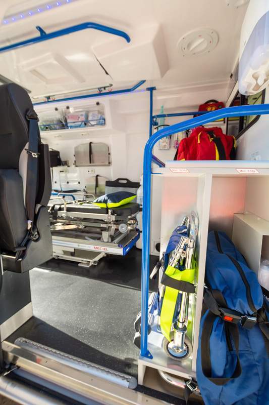 Véhicule de transport sanitaire Bar-sur-Seine